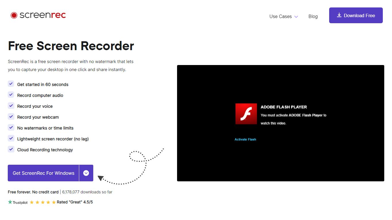 Free Screen Recorder - No Time Limit - For PC, Linux & Mac